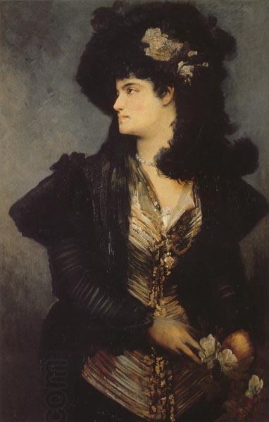 Makart, Hans Portrait of a Lady
